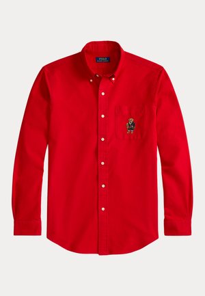 CUSTOM FIT POLO BEAR OXFORD SHIRT - Camisa - red