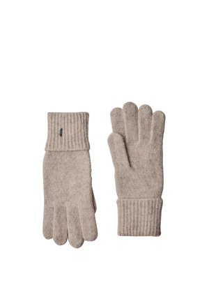 Cecil, GLOVES WITH A MELANGE LOOK - Guantes - powder beige melange