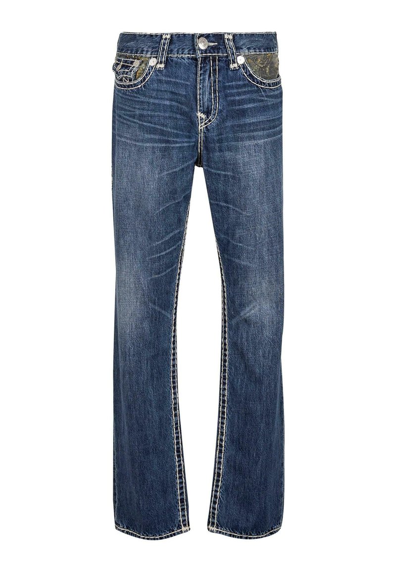 True Religion RICKY SUPER T FLAP BUDDHA CAMO - Blugi drepți