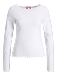 JXGIGI TEE - Topper langermet - bright white