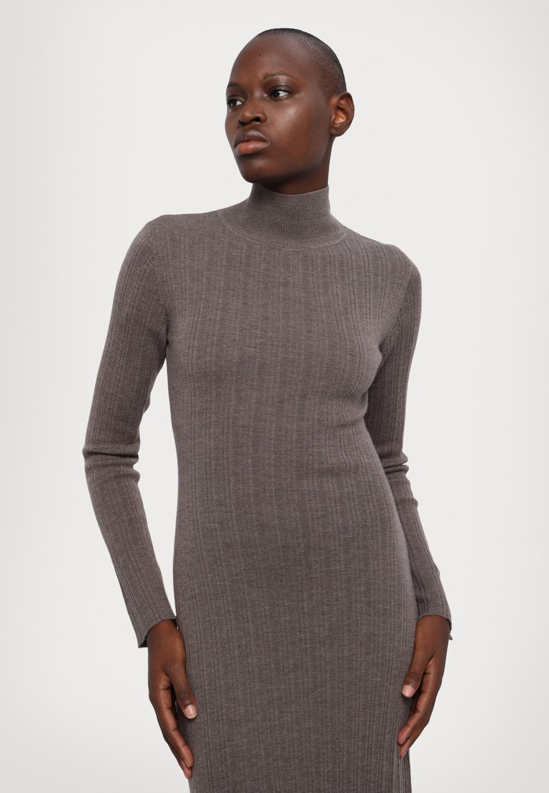 Claudie Pierlot MALISO - Jumper dress - taupe - Zalando