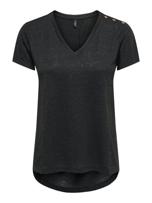 ONLY, T-SHIRT ONLBEA T-SHIRT - Camiseta básica - black