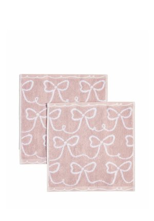 Next, REGULAR FIT - BOW FACE CLOTH TOWEL UNISEX - Håndklæder - pink