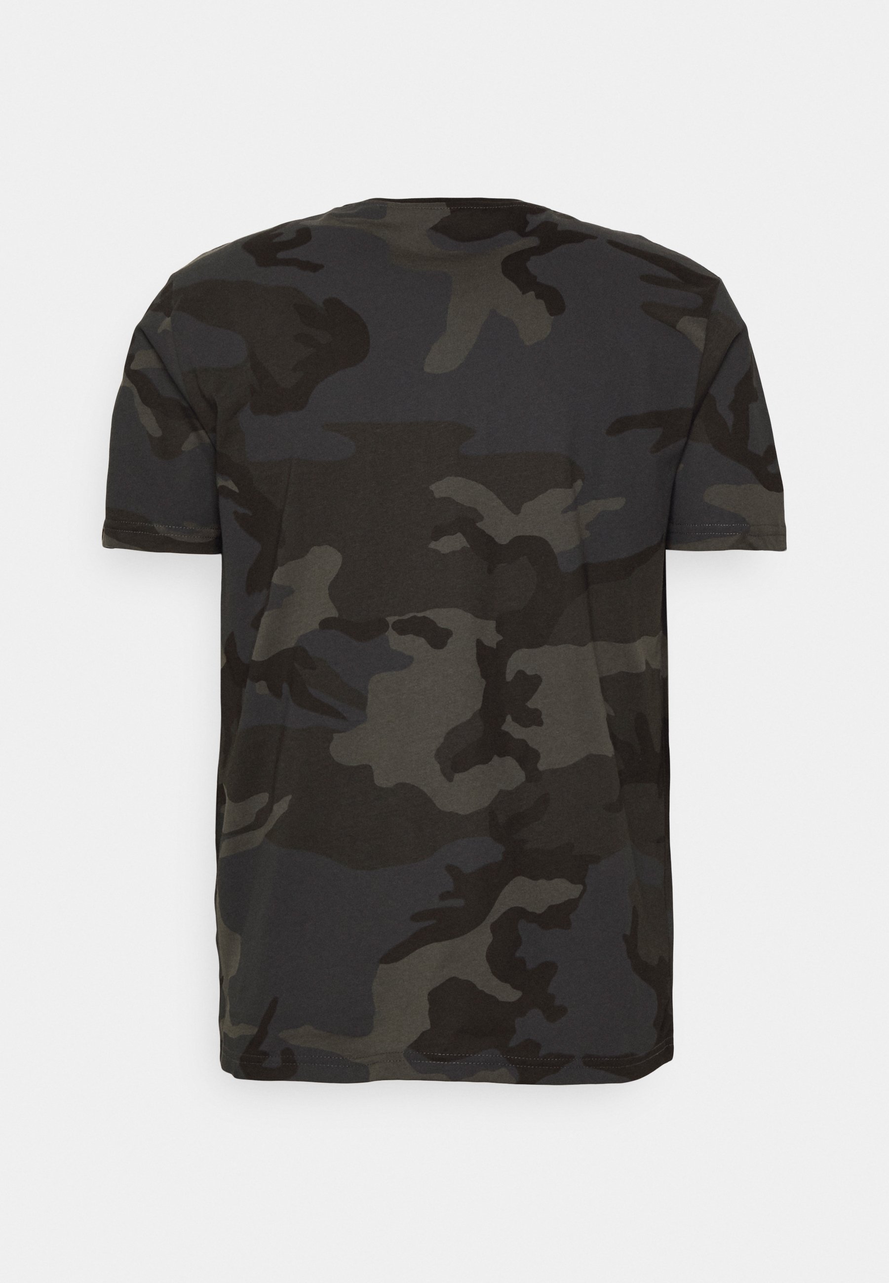 送料込★ALPHA INDUSTRIES★半袖Tシャツ Basic Camo Tシャツ Alpha Industries tシャツ 「ALPHA」ALPHAバックプリントT