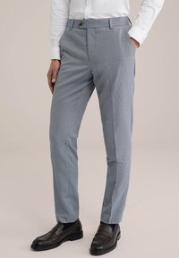 WE Fashion - Suit trousers - greyish blue Thumbnail Image 1