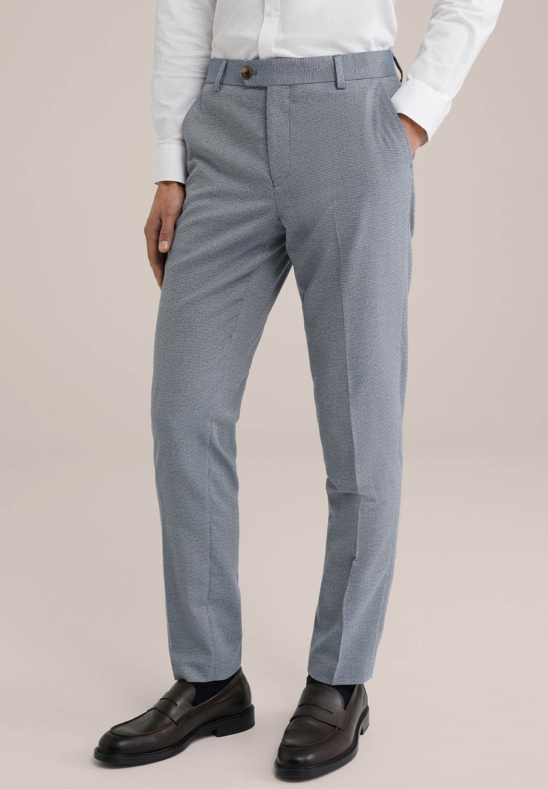 WE Fashion - Suit trousers - greyish blue, Enlarge