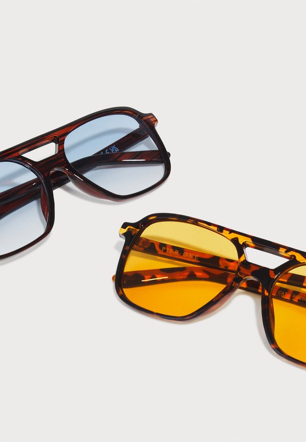UNISEX 2 PACK - Sunglasses - tortoise2