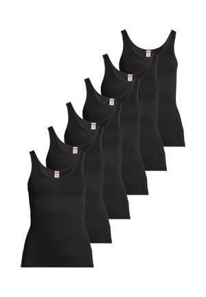 6 PACK - Undertrøjer - schwarz