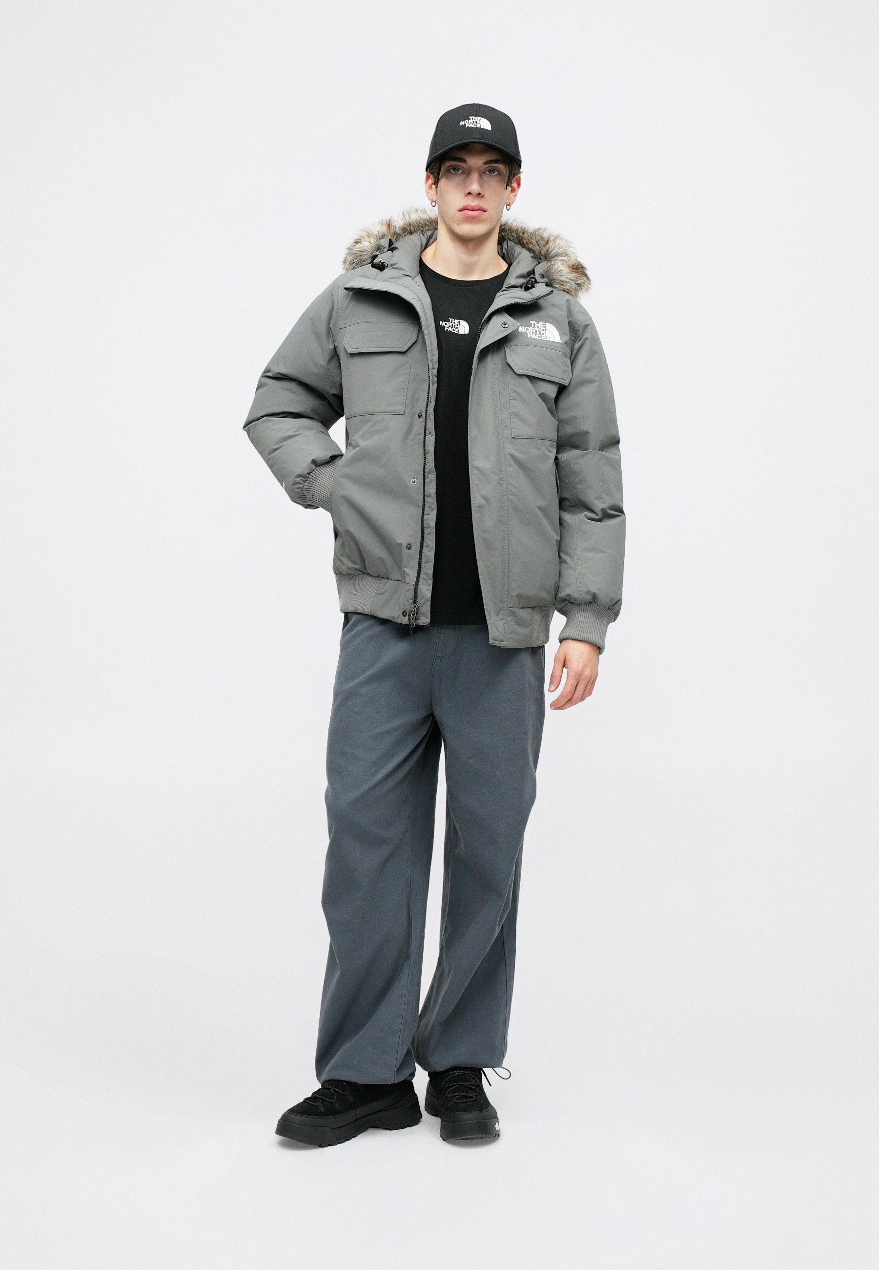 The North Face MCMURDO - Down jacket - smoked pearl/grey - Zalando