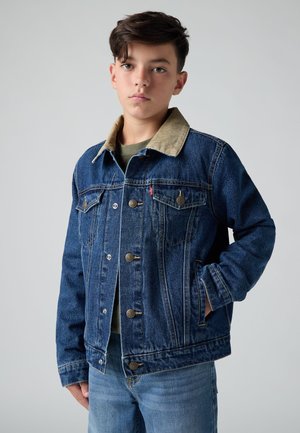 QUILTED LINED TRUCKER UNISEX - Jakna iz džinsa - bandwagon destruction