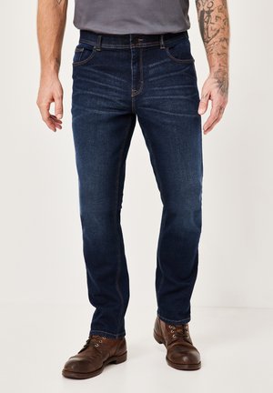 TORONTO MIT DEHNBUND - Jeans Tapered Fit - medium stone