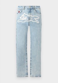 Icecream RUNNING DOG PANT - Straight leg jeans - heavy wash blue