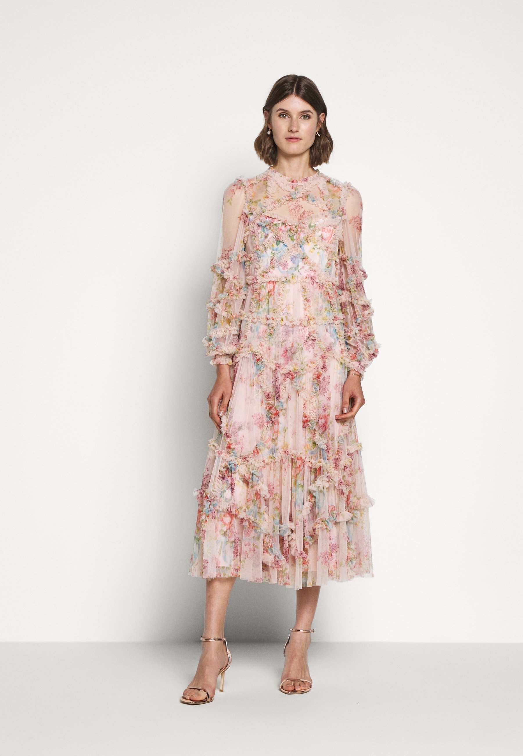 needle and thread floral dress