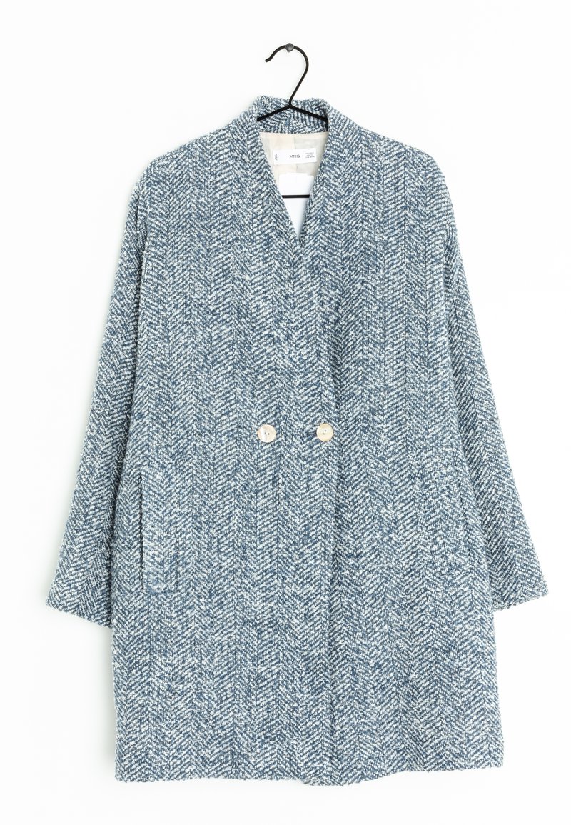 Mango Manteau court - blue