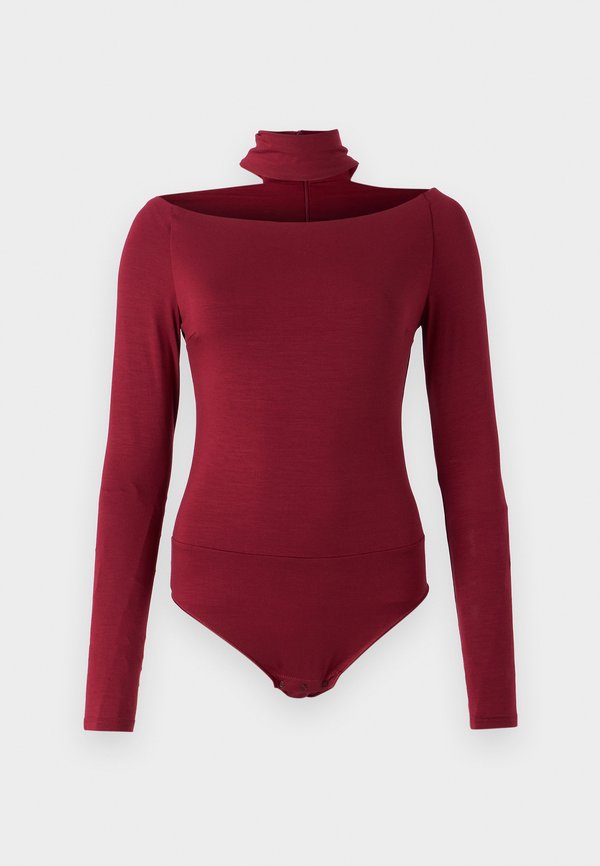 DRUNK IN LOVE BODYSUIT - Long sleeved top - burgundy3