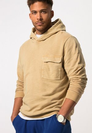 VINTAGE LOOK - Hoodie - cork brown