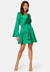 Bubbleroom KNOT FRONT SATIN DRESS - Sukienka koktajlowa