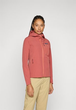 CROSSSTRATA HOODY - Ulkoilutakki - potters red