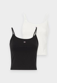 TJW ESSENTIAL STRAP 2 PACK - Top - ecru/ black