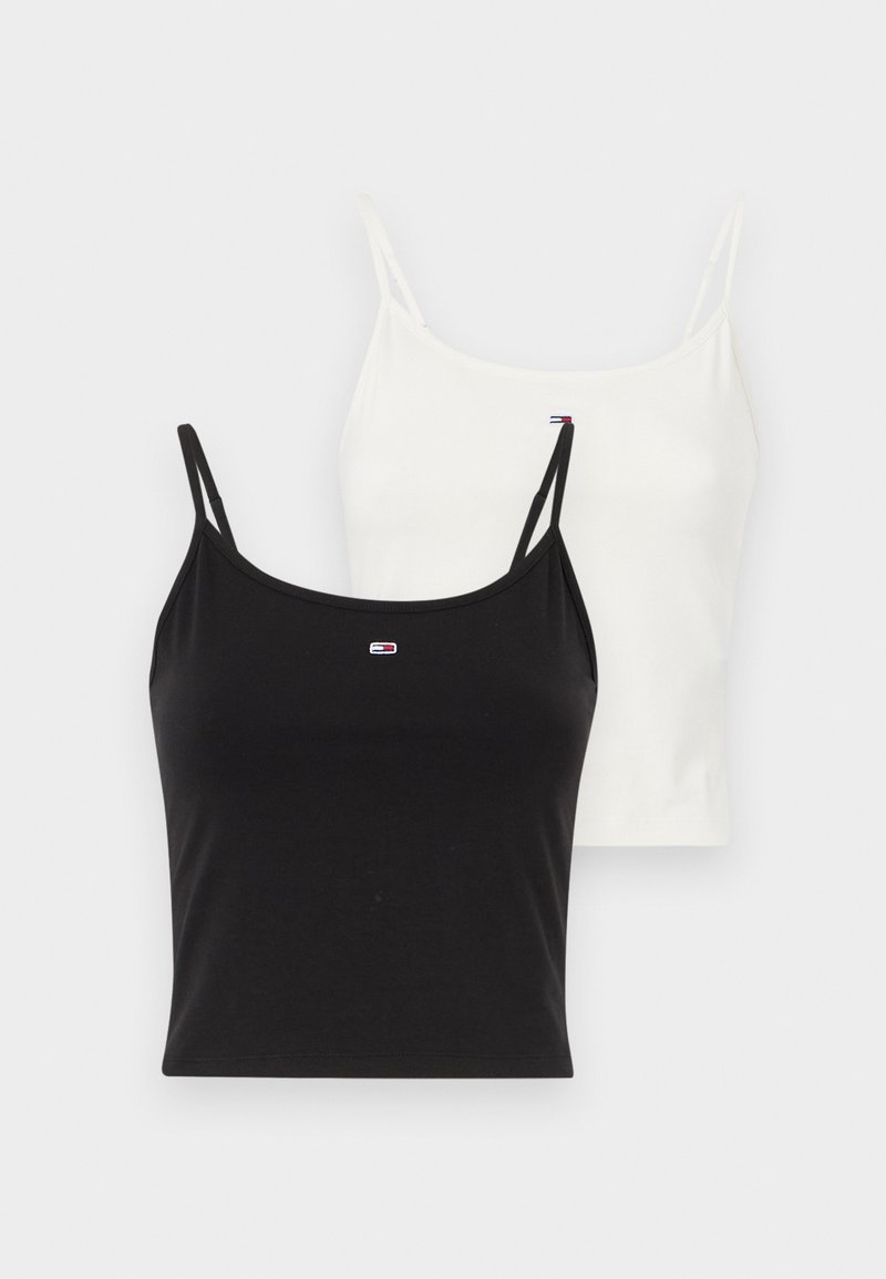 Tommy Jeans Top crème Tommy Jeans Top crème