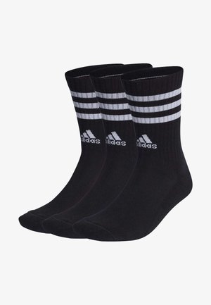 UNISEX 3 PACK - Șosete sport - black white