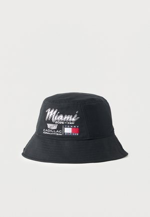 Tommy Hilfiger MIAMI BUCKET HAT UNISEX - Kepurė - black