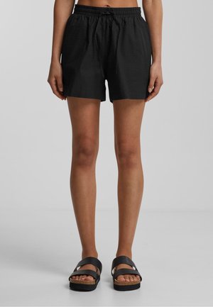SEERSUCKER  - Shorts - black