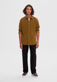 Selected Homme SLHREGOWEN SHIRT - Ing - butternut