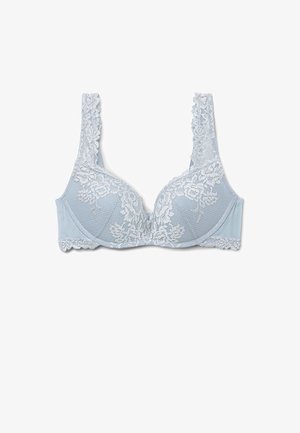 Intimissimi, PRETTY FLOWERS GIOIA SUPER PUSH-UP - Push-up podprsenka - light blue