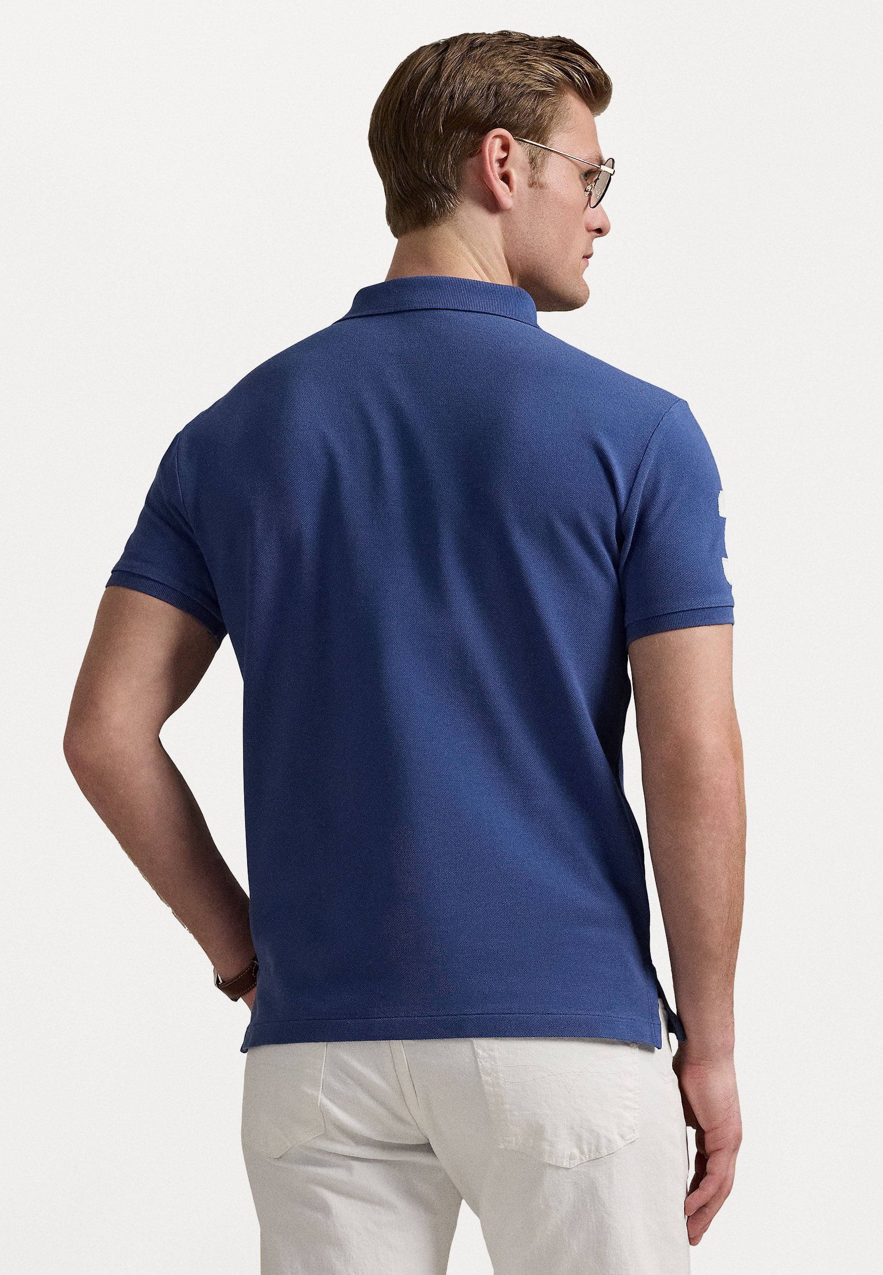 値下げ　polo ralphlauren PRL CLUB big pony Ralph Lauren big pony chief Keef style polo shirt (L