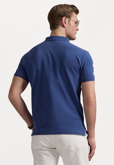 Polo Ralph Lauren Custom Slim Fit Big Pony Mesh Polo Shirt - Poloskjorter - old royal