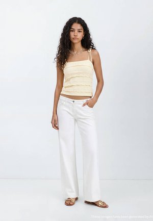 Mango Kids, TEEN - Débardeur - light yellow