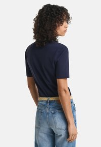 GANT SLIM FIT - Polo marškinėliai - evening blue