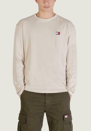 Langarmshirt - beige