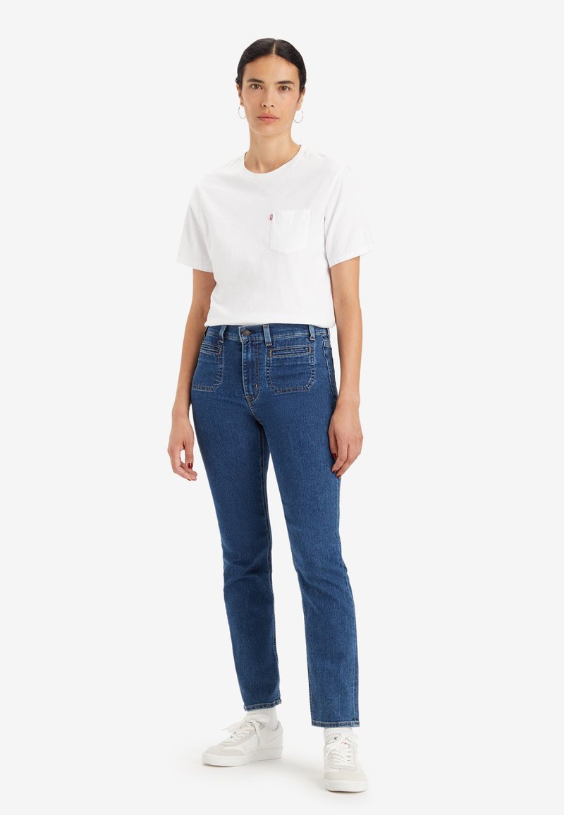 Levi's® - 724™ HIGH RISE STRAIGHT - Ravne kavbojke - stage fright, Povečajte