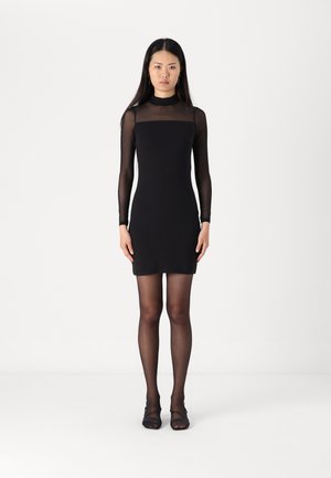 ONLY ONLLIVE LOVE DRESS - Rochie din jerseu - black