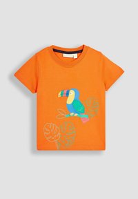 JoJo Maman Bébé 2-PIECE DINO SET - REGULAR FIT - Šortai - orange tropical bird