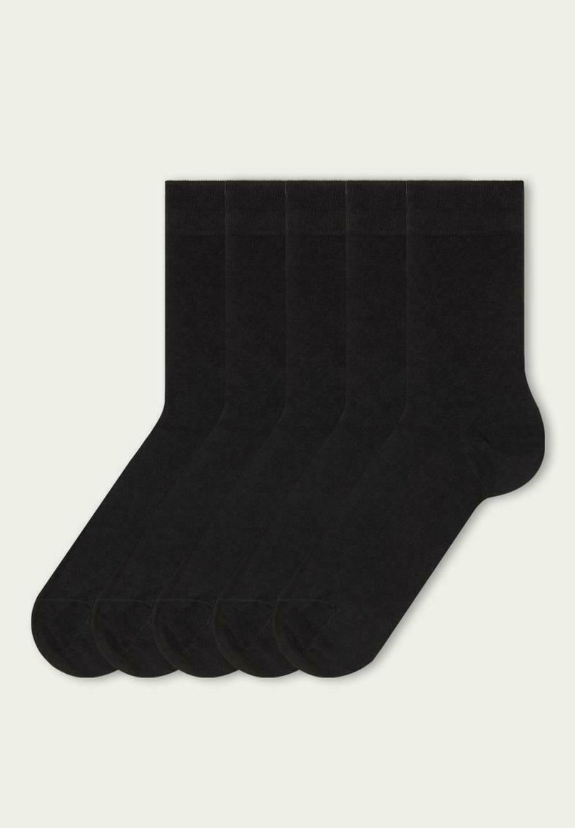 Tezenis 5 PACK - Socken - nero/schwarz Tezenis 5 PACK - Socken - nero/schwarz