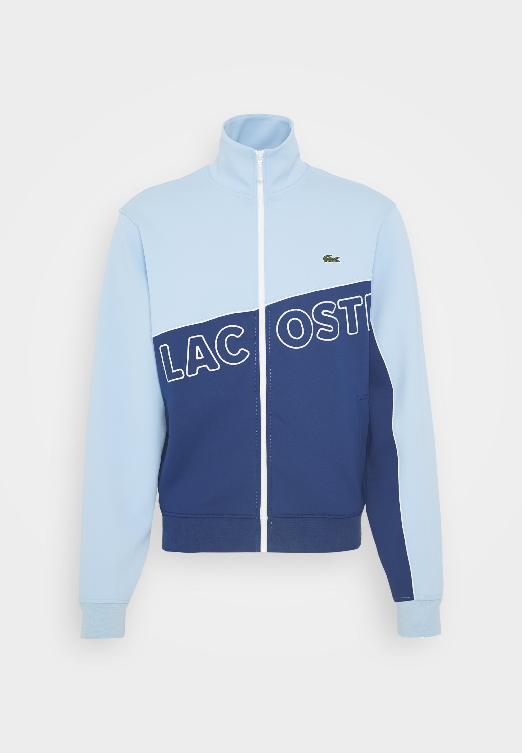 lacoste core fleece track top