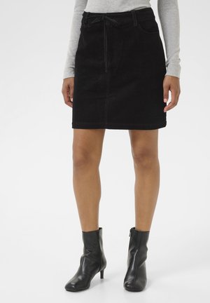 KERSTIN - Mini skirt - black deep