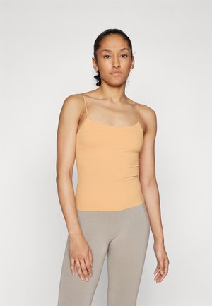ZENVY TANK - Topper - copper moon/white