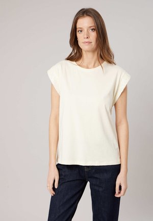 DEELUXE, DEELUXE ORIGINAL T-SHIRT CARMELIA - T-shirt print - creme