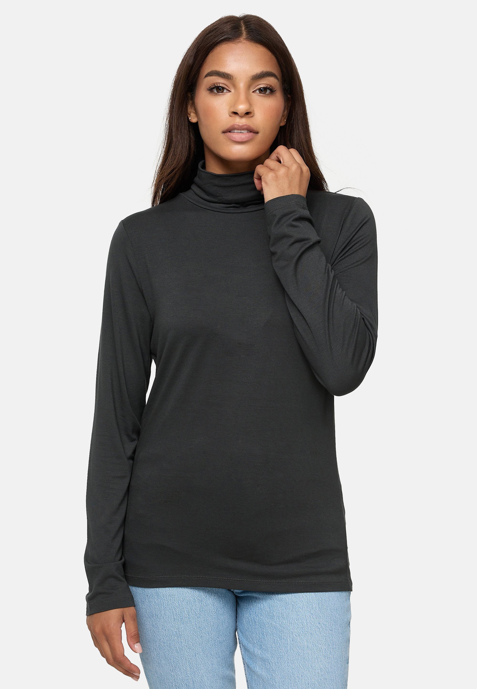 turtleneck womens tops