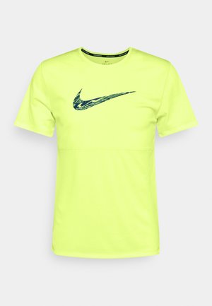 BREATHE RUN - Sports shirt - ghost green/dark teal green