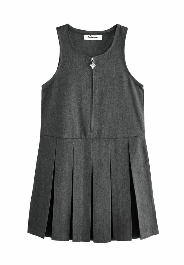REGULAR FIT - ZIP FRONT PLEATED SCHOOL PINAFORE - Freizeitkleid