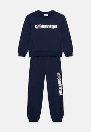 MOSCHINO UNISEX SET granatowy