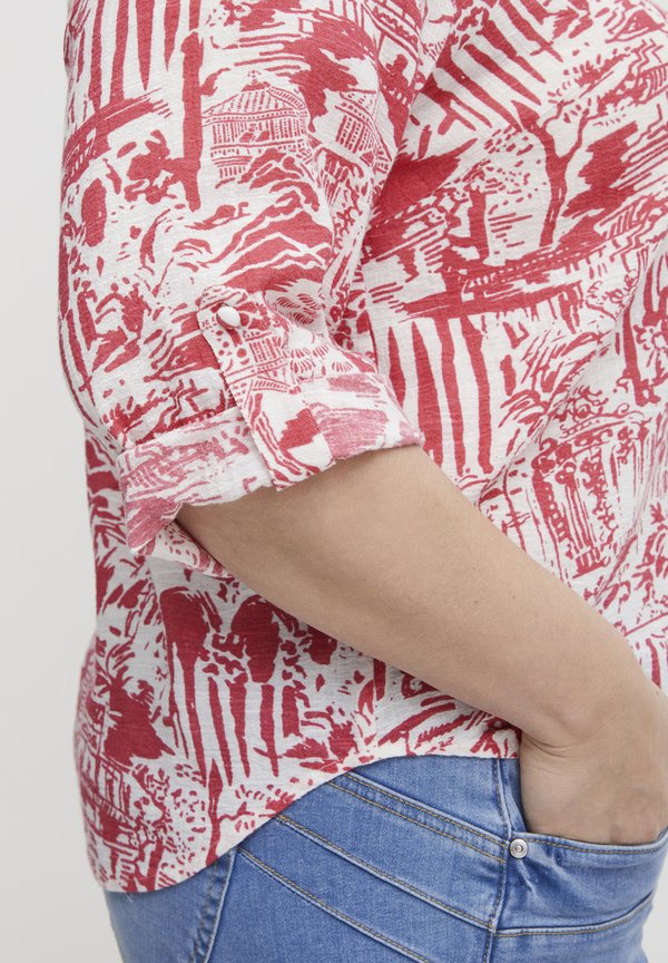 FPBobbi - Button-down blouse - geranium mix2