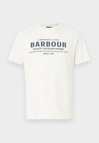 MOORSIDE LOGO - Print T-shirt - whisper white