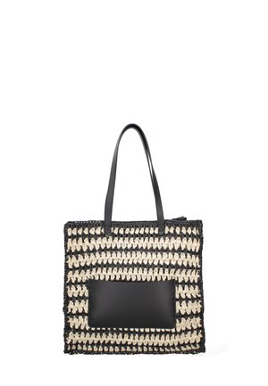 SHOULDER  - Shopping bag - black