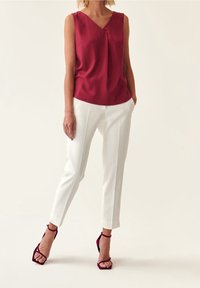 TATUUM Blouse - dark red